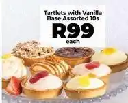 Food Lover's Market Tartlets with vanilla base offer