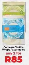 Food Lover's Market Tortilla wraps assorted 8s offer