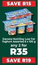Food Lover's Market Danone - low fat yoghurt assorted offer