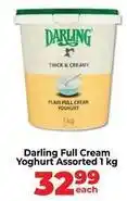 Food Lover's Market Darling - full cream yoghurt assorted offer