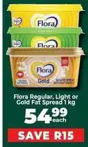 Food Lover's Market Flora - regular, light or gold fat spread offer