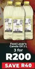 Food Lover's Market Nola - ca oil offer