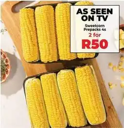Food Lover's Market Sweetcorn prepacks offer