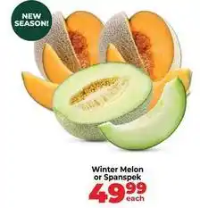 Food Lover's Market Winter melon or spanspek offer