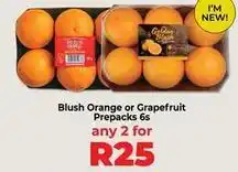 Food Lover's Market Blush orange or grapefruit prepacks offer