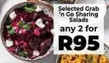 Food Lover's Market Grab 'n go sharing salads offer
