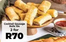 Food Lover's Market Cocktail sausage rolls offer