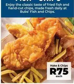 Food Lover's Market Daily - hake & chips offer