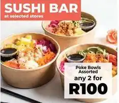 Food Lover's Market Poke bowls offer