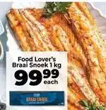 Food Lover's Market Braai snoek offer