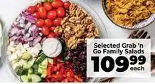 Food Lover's Market Grab 'n go family salads offer