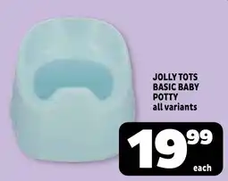 Usave JOLLY TOTS BASIC BABY POTTY offer