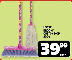 Usave USAVE BROOM/COTTON MOP offer