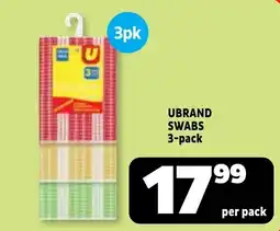 Usave UBRAND SWABS offer