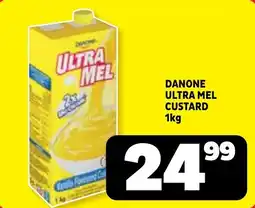 Usave DANONE ULTRA MEL CUSTARD offer