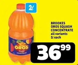 Usave Brookes Oros Squash Concentrate offer