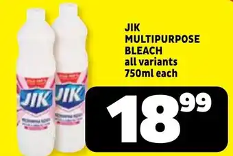 Usave JIK MULTIPURPOSE BLEACH offer