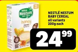 Usave Nestlé Nestum Baby Cereal offer