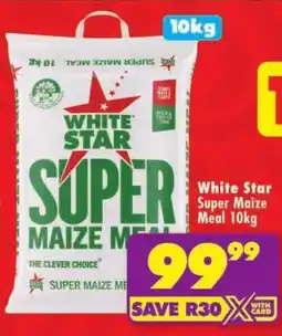 Shoprite White Star Super Maize Meal offer