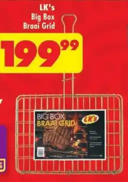 Shoprite LK's Big Box Braai Grid offer