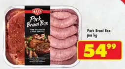 Shoprite SuperValu's Best Pork Braai Box offer