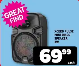 Usave XCEED PULSE MINI DISCO SPEAKER offer