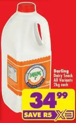 Shoprite Darling Dairy Snack offer