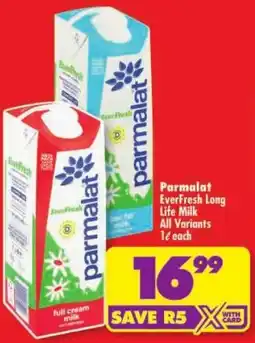 Shoprite Parmalat EverFresh Long Life Milk offer