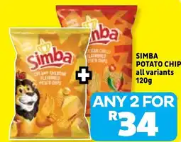 Usave Simba Potato Chip offer