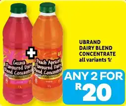 Usave UBRAND DAIRY BLEND CONCENTRATE offer