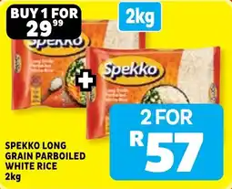 Usave Spekko Long Grain Parboiled White Rice offer