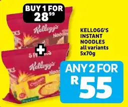 Usave Kellogg's Instant Noodles offer
