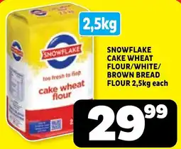 Usave Snowflake cake wheat flour offer