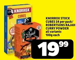 Usave KNORROX CUBES offer