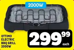 Usave OTTIMO ELECTRIC BBQ GRILL 2000W offer