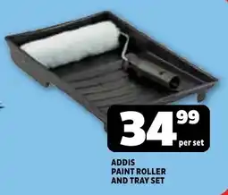 Usave ADDIS PAINT ROLLER AND TRAY SET offer