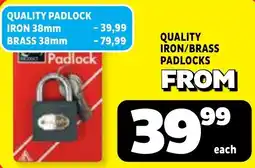 Usave Quality Padlock offer