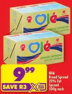 Shoprite Olé Bread Spread offer
