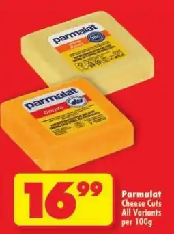 Shoprite Parmalat Cheese Cuts offer