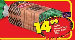 Shoprite Sasko Premium Slices Brown Bread offer