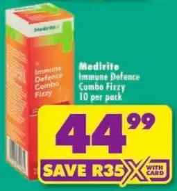 Shoprite Medirite Immune Defence Combo Fizzy offer
