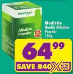 Shoprite Medirite Health Alkaline Powder offer