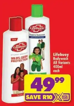 Shoprite Lifebuoy Bodywash offer