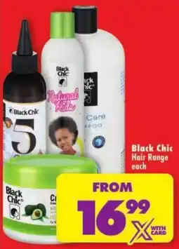 Shoprite Black Chic Hair Range offer