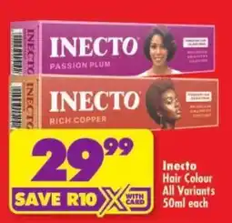 Shoprite Inecto Hair Colour offer