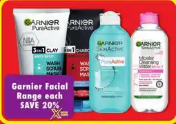 Shoprite Garnier Facial Range offer