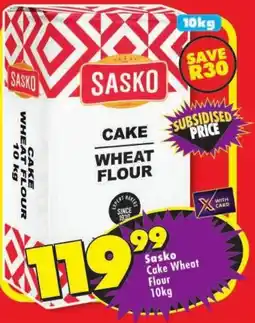 Shoprite Sasko Cake Wheat Flour offer