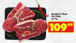 Shoprite Butcher's Best Beef Blade offer