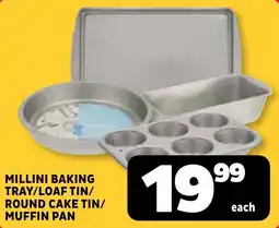 Usave Millini Baking Tray/Loaf Tin/Round Cake Tin/Muffin Pan offer