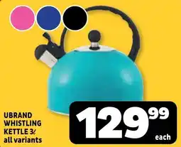 Usave Ubrand Whistling Kettle offer